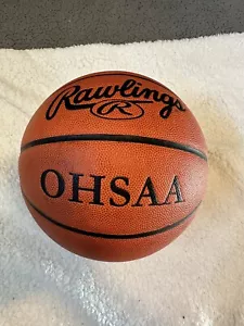 Rawlings 29.5 OHSAA leather basketball - Picture 1 of 3