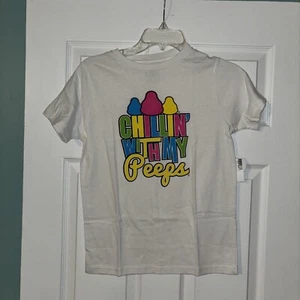 Children's Place CHILLIN WITH MY PEEPS T-SHIRT Youth LARGE NEW - Picture 1 of 3
