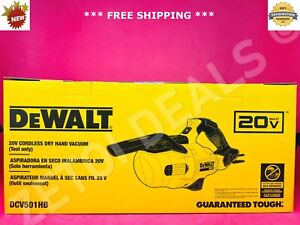 *BRAND NEW* DeWalt 20V DCV501HB CORDLESS Li-Ion Dry Hand SHOP VACUUM (Tool only)