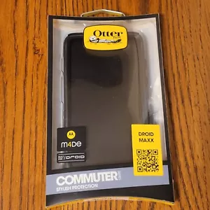 Genuine OtterBox Commuter Series Case for Motorola Droid Maxx Black ~New NIB - Picture 1 of 4