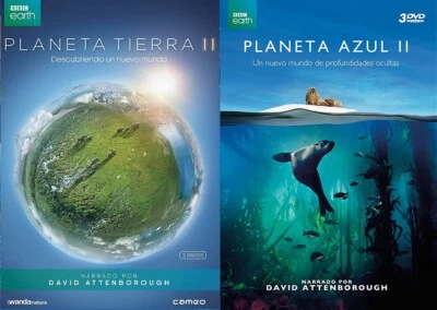 PELICULA DVD DOCUMENTAL PACK PLANETA AZUL 2 + PLANETA TIERRA 2 PRECINTADOS - Imagen 1 de 4