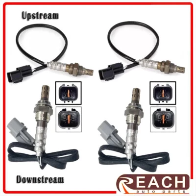 4x Sensor de oxígeno arriba+abajo para Hyundai 2003-2006 Santa Fe 2003-05 XG350 Kia Amanti Foto 1 de 4