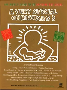 1997 PRINT AD - A VERY SPECIAL CHRISTMAS 3 ALBUM PROMO AD - MUSIC ART - AD ONLY - Bild 1 von 1