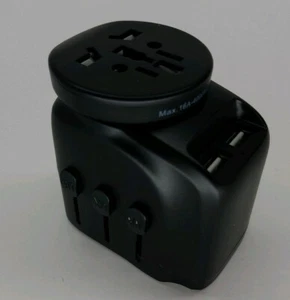 Universal Travel Adapter Accessories, International Power Adapter SL-203 w/USB - Bild 1 von 4