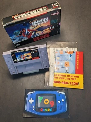 Super Star Wars: The Empire Strikes Back (Super Nintendo, 1993) SNES CIB COMPLETO Foto 1 de 4