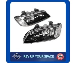 Head Lights (Black)-Non Projector Holden Commodore VE S1 -Pair - Picture 1 of 2
