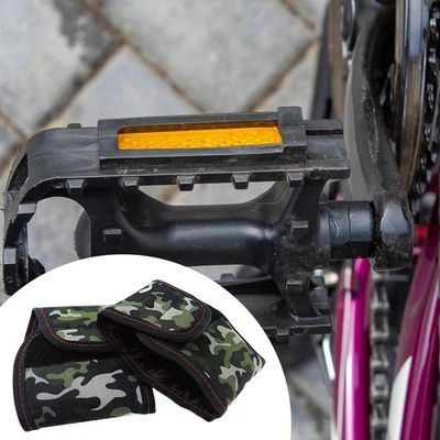 2 fundas para pedales de bicicleta, fundas protectoras para pies. Foto 1 de 4