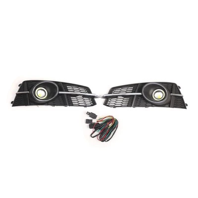 Front Bumper Replacement Front Fog Light Kit S-Line Bumper Cover Wear-resistant - Image 1 of 4