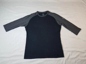 Camiseta Kuhl Wildfibre Algodón Orgánico Manga Larga Para Hombres L Gris Carbón Base de Caminata - Imagen 1 de 11