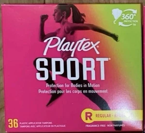 Playtex Sport Tampons - Regular absorbency - 36 count - Picture 1 of 1