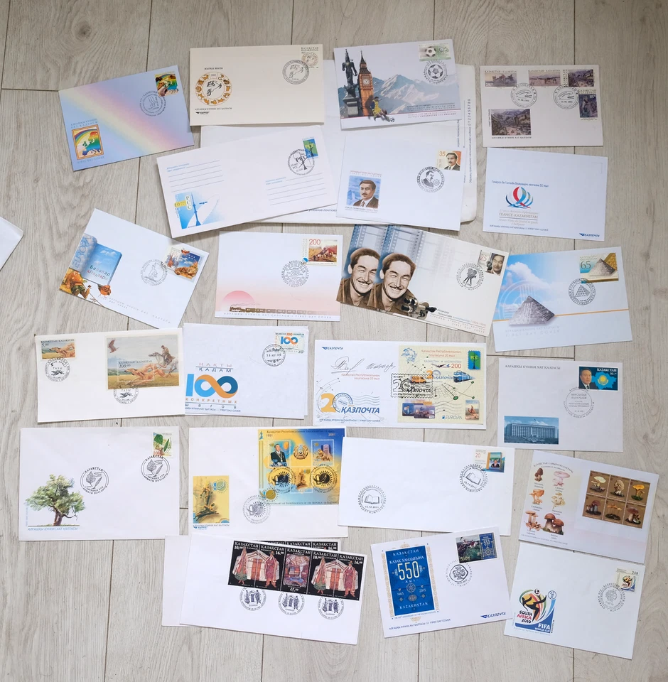 SUPER RARE HUGE LOT of Kazakhstan FDC - Image 1 of 4