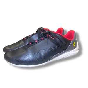 PUMA Ferrari Drift Cat 5 Ultra Shoes Men’s Size 10 Black Red White 307193-04 - Picture 1 of 8