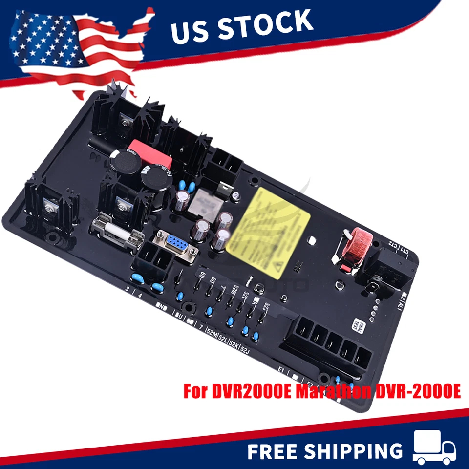 Regulador de Tensão Automático AVR para DVR2000E Marathon DVR-2000E US - Imagem 1 de 4