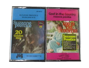 Suzanne Prentice 20 Golden Hits and God In The Country VTG Cassette Tapes Tested - Picture 1 of 6
