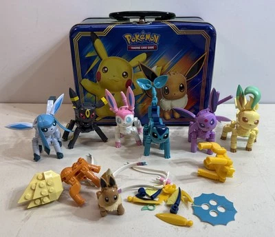 Mega Construx Pokemon  6 Figure Mixed Parts Lot & Lunch Box Not Complete - Image 1 of 4