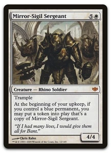 Mirror-Sigil Sergeant #12 (NM) Conflux CON Magic MTG - Picture 1 of 2