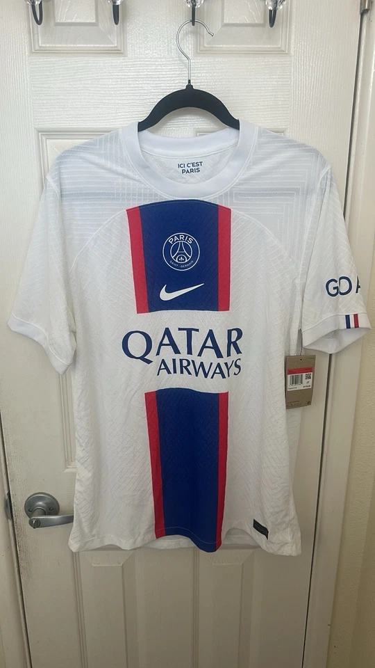 PSG 22/23 Third Nike Vapor Match Jersey Size Large DN2709-101