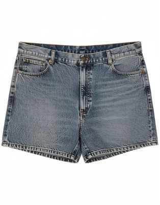 Pantalones cortos de mezclilla DIESEL para mujer W34 grandes azules BK02 Foto 1 de 4