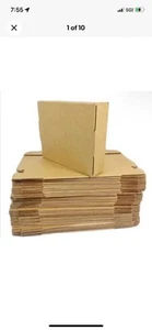 Corrugated Shipping Boxes - Sizes Small 10" - Large 12'' - 50 PC - Picture 1 of 5