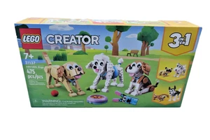 LEGO Creator 3 in 1 Adorable Dogs Animal Figures Toys 31137 - Picture 1 of 6