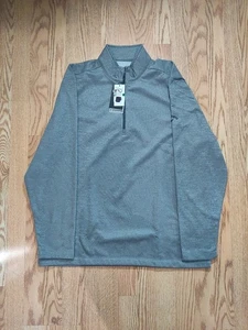 Callaway 1/4 Zip Pullover mens Large gray NEW NWT Golf Wear Sports Outdoor  - Picture 1 of 5