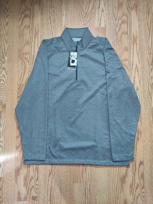 Callaway 1/4 Zip Pullover mens Large gray NEW NWT Golf Wear Sports Outdoor  - Image 1 of 4
