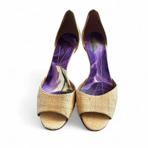 Kate Spade Espadrille Heels Gr. 7,5 B Resort Brunch Date Pool Strand - Bild 1 von 8