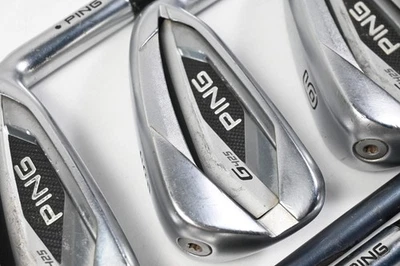Ping G425 Irons / 4-PW+GW+SW / Black Dot / Regular Flex Ping Alta CB Slate AWT - Image 1 of 4