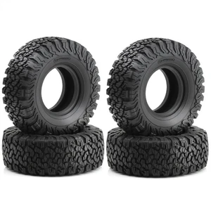 4 Stück 2,2 Zoll Rad Reifen 120 mm für 1/10 RC Crawler Auto Tank 300 F150 SCX10 Trx4 - Bild 1 von 5