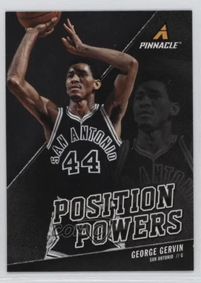 2013-14 Panini Pinnacle Position Powers George Gervin #7 HOF - Image 1 of 2
