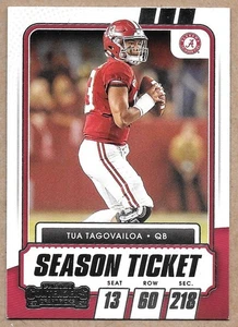 Tua Tagovailoa Alabama 2021 Contenders Draft Picks Panini #25 Crimson Tide - Picture 1 of 2