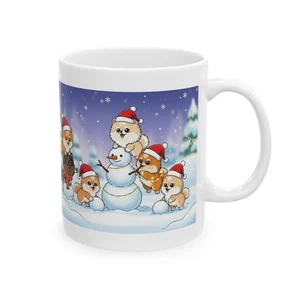 Pommerscher Hundeliebhaber Tasse, Geburtstag oder Weihnachtsgeschenk für Freund - Bild 1 von 11