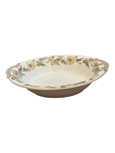 Noritake Oval Serving Dish Floral With gold trim Wilshire 5224 - Picture 1 of 9