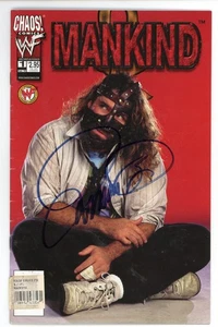 CÓMIC FIRMADO POR MICK FOLEY HUMANIDAD AUTÓGRAFO CON CERTIFICADO DE AUTENTICIDAD (LEER) - Imagen 1 de 3