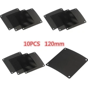 10 Pcs 120mm PC Fan Bildschirm Staubdicht Praktische Filter PC Kühler - Bild 1 von 8