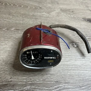 YAMAHA YL100 OEM Vintage headlight bucket & speedo/ odo gauge cluster YHA-6 - Picture 1 of 8