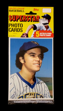 1980 TOPPS BB SUPERSTAR PHOTOS  GREY BACKS SEALED  5 PK S LEZCANO/REGGIE JACKSON
