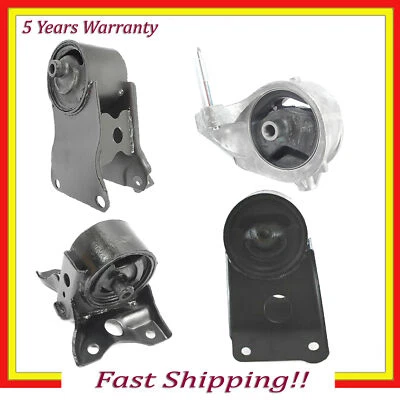 JUEGO DE MONTAJE DE MOTOR Y TRANSMISIÓN AUTOMÁTICO 3.5 para Nissan Máxima 2001-2003 4 piezas Foto 1 de 4