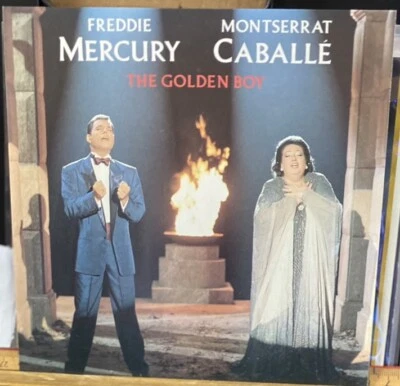 FREDDIE MERCURY & MONTSERRAT CABALLE- THE GOLDEN BOY 7"45RPM SINGLE AUSTRALIA'88 - Image 1 of 4