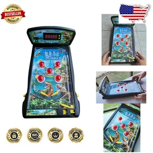 Compact Electronic Pinball Machine with Lights & Sounds - Perfect for Family Fun - Picture 1 of 7