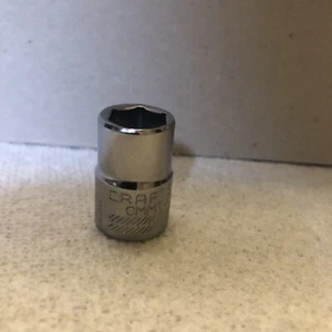 Craftsman 7/16" 6 Point 3/8" Drive Shallow Polished Chrome Socket CMMT43002 - Picture 1 of 4