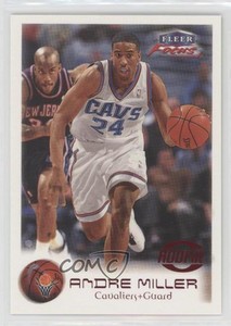1999-00 Fleer Focus /3000 Andre Miller (White Jersey Running w/ Ball) Rookie RC