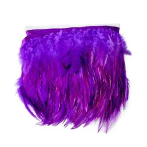Emo 2Meter Pink Rooster Feather Pluffy Trims Sewing Ribbon Stage Decor Plumes - Bild 1 von 32