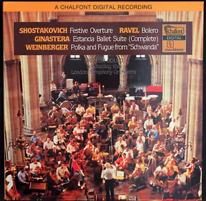 CHALFONT original DIGITAL Shostakovich Ravel Bolero Weinberger + LSO - PRISTINE - Picture 1 of 2