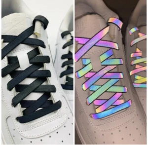 Nuevos cordones reflectantes / Shoelaces 140cm Un par - Imagen 1 de 3