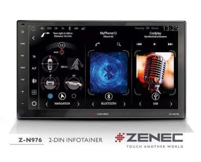 ZENEC Z-N976 2-DIN Autoradio, Multimediasystem mit 9“/22,9 cm Touchscreen, DAB+ - Bild 1 von 4