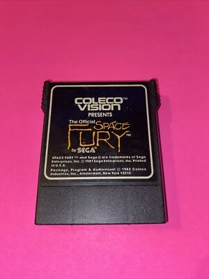 The Official Space Fury (Coleco Vision, 1981) Game Cartridge  *Untested* - Imagem 1 de 3