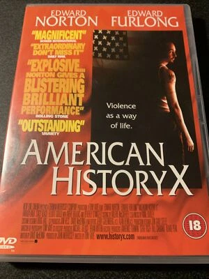 American History X (DVD, 1999) Edward Norton, Edward Furlong - Image 1 of 2