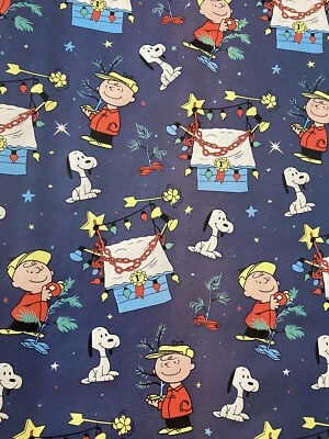 PEANUTS CHARLIE BROWN And SNOOPY Christmas Wrapping Paper 20 Sq Ft - Image 1 of 4