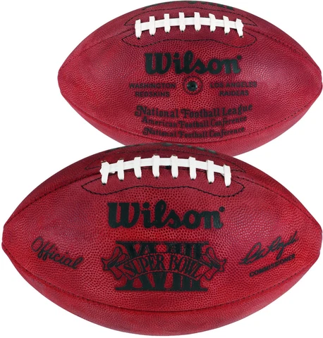Super Bowl XVIII Wilson Official Game Football - Fanatics Cover